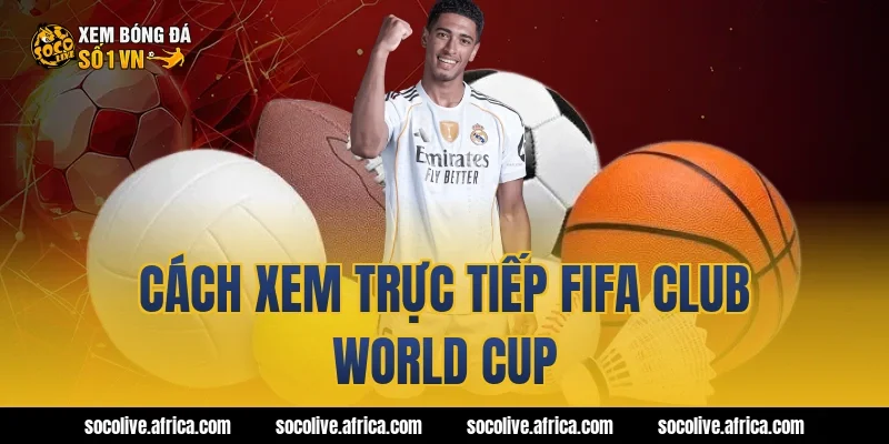 Cách xem trực tiếp fifa club world cup