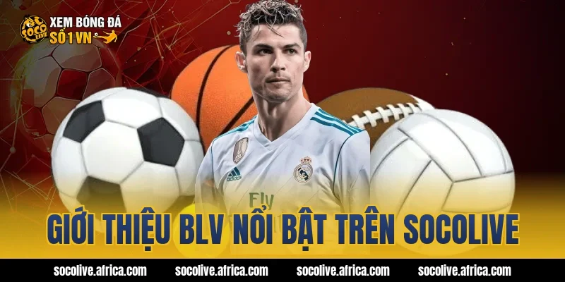 Giới thiệu BLV nổi bật trên socolive