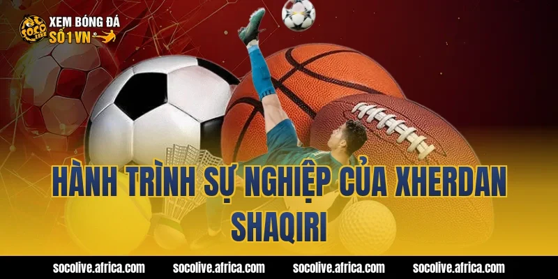 Hành trình sự nghiệp của Xherdan Shaqiri