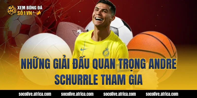 Những giải đấu quan trọng Andre Schurrle tham gia