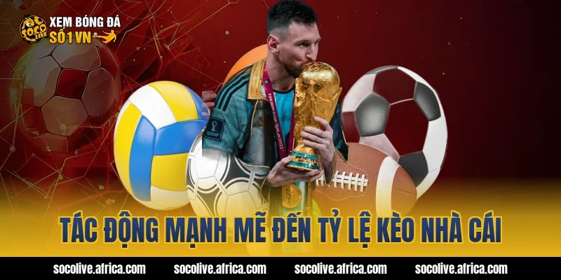 Tác Động Mạnh Mẽ Đến Tỷ Lệ Kèo Nhà Cái