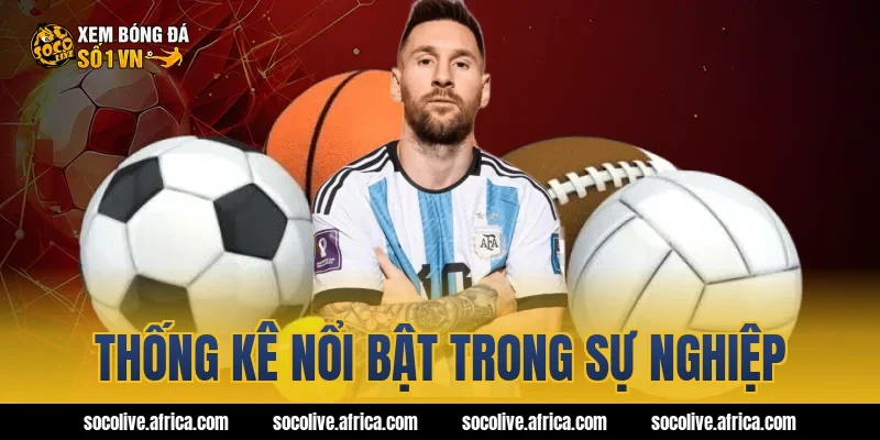 Thống kê nổi bật trong sự nghiệp