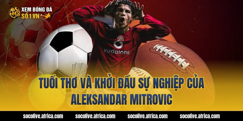 Tuổi thơ và khởi đầu sự nghiệp của Aleksandar Mitrovic