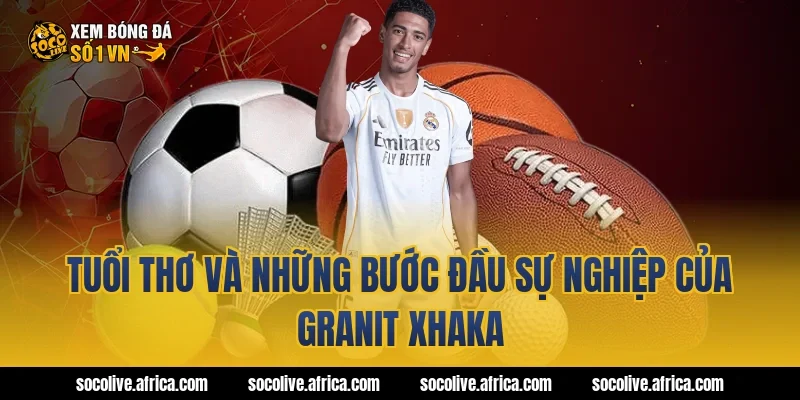 Tuổi thơ và những bước đầu sự nghiệp của Granit Xhaka